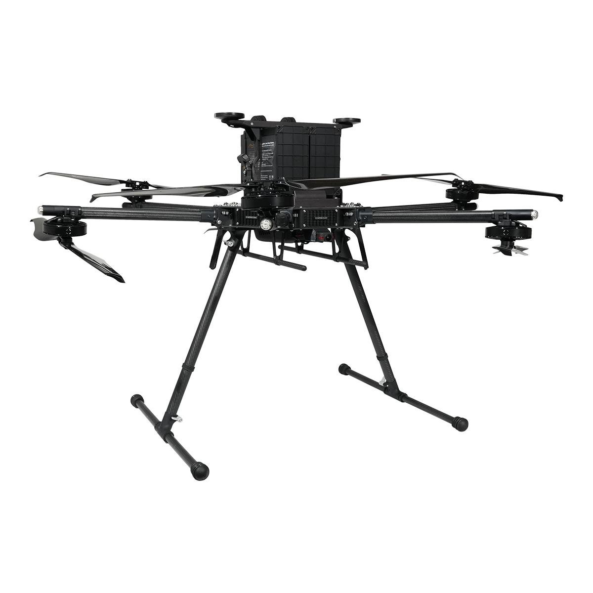 Inspired Flight IF1200A Hexacopter with Black Herelink Ground Control Station