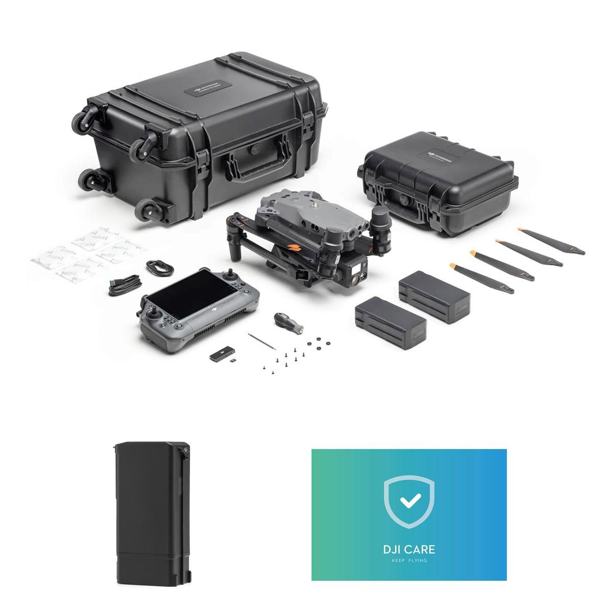 DJI Matrice 30T Thermal Quadcopter, with Care Enterprise Plus, Includes 2 Batteries