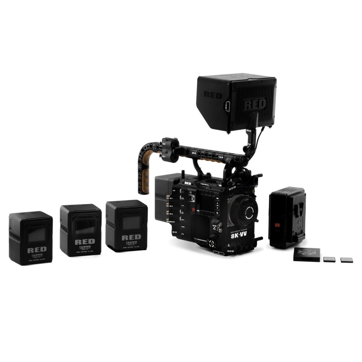 Red Digital Cinema V-RAPTOR XL 8K S35 Cinema Camera Production Pack, PL, Gold Mount