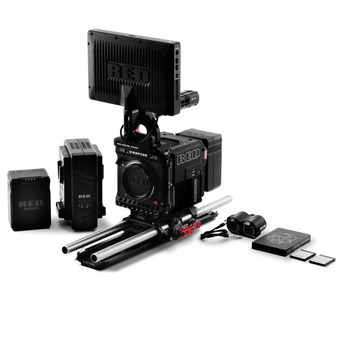 Red Digital Cinema V-RAPTOR 8K VV DSMC3 Camera Production Pack, V-Lock