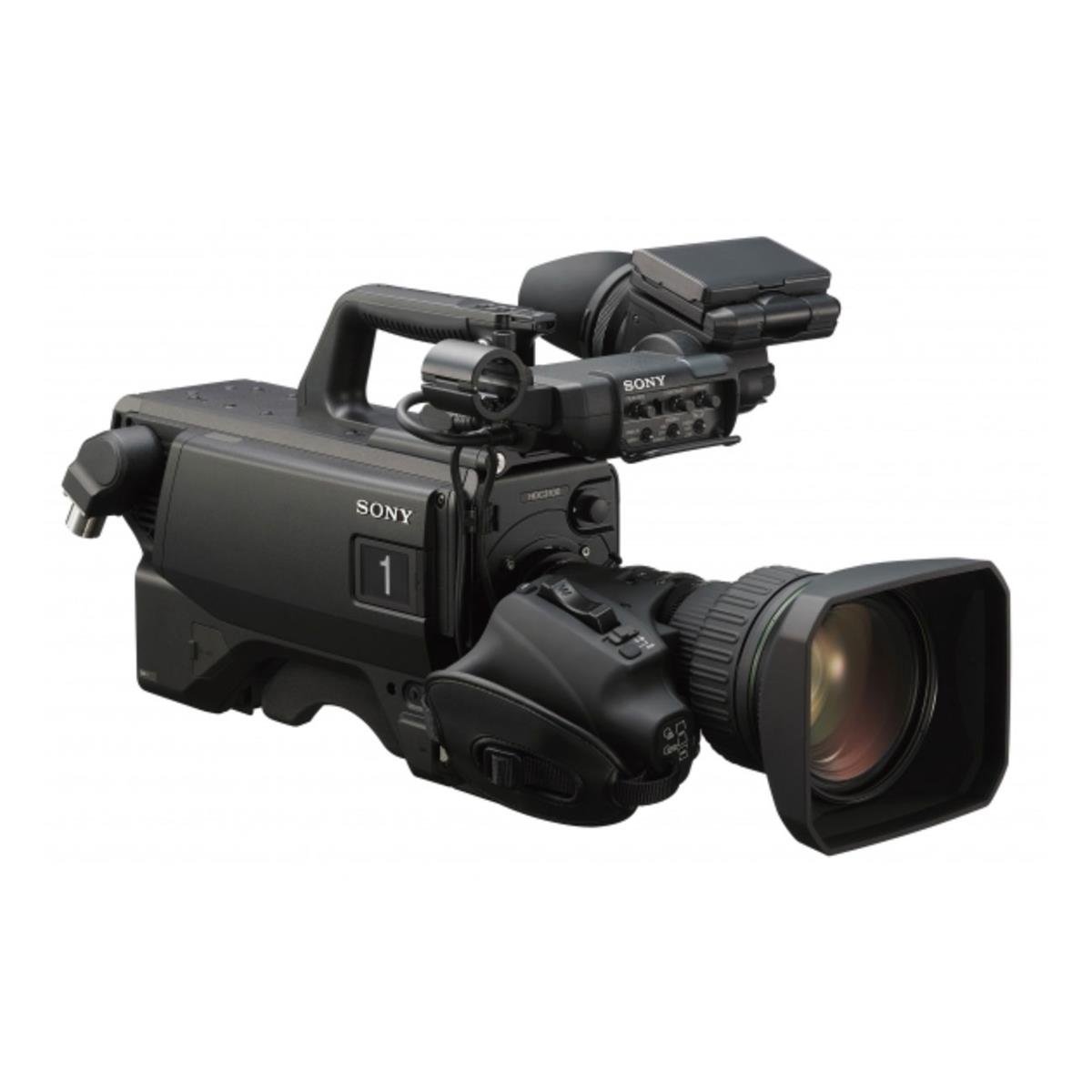 Sony HDC-3100 Full HD 2/3" CMOS Broadcast Camera Kit with Fujinon 8.5-170mm Lens, HDVF-L750 7" LCD HD Viewfinder & 60p License