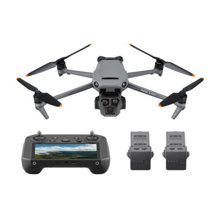 DJI Mavic 3 Pro Drone Fly More Combo with RC Pro, Bundle with LifThor Claw, Landing Pad & Strobe Light